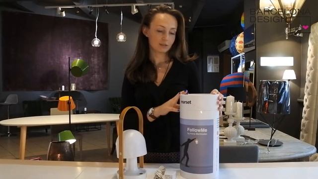 Настольная лампа FollowMe от испанской фабрики Marset