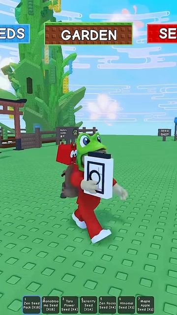 РЕАКЦИЯ на MAPLE APPLE в Вырасти сад роблокс | Grow A Garden Roblox | Распаковка 100 ZEN SEEK PACK