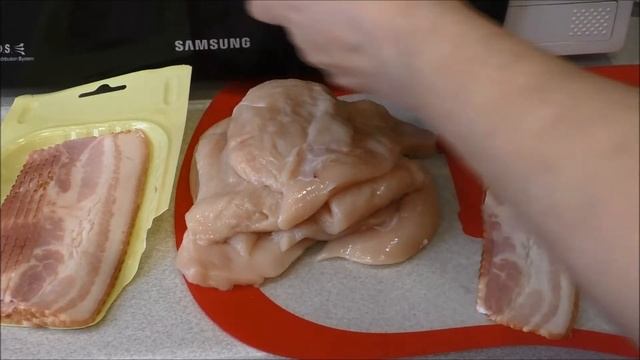 Куриные рулеты в бекон, быстрый и вкусный рецепт за десять минут