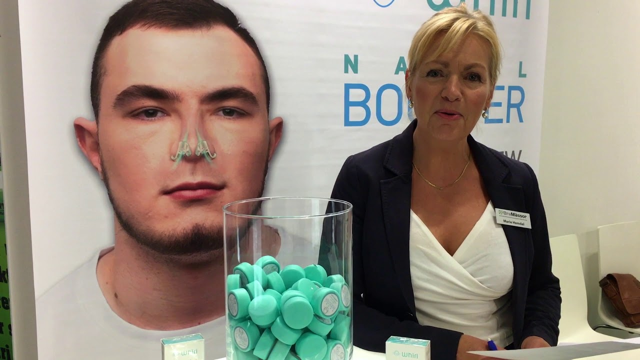 Nasal Booster Whirl At Expo Apotek&Eganvard 2017 Sweden, Stockholm