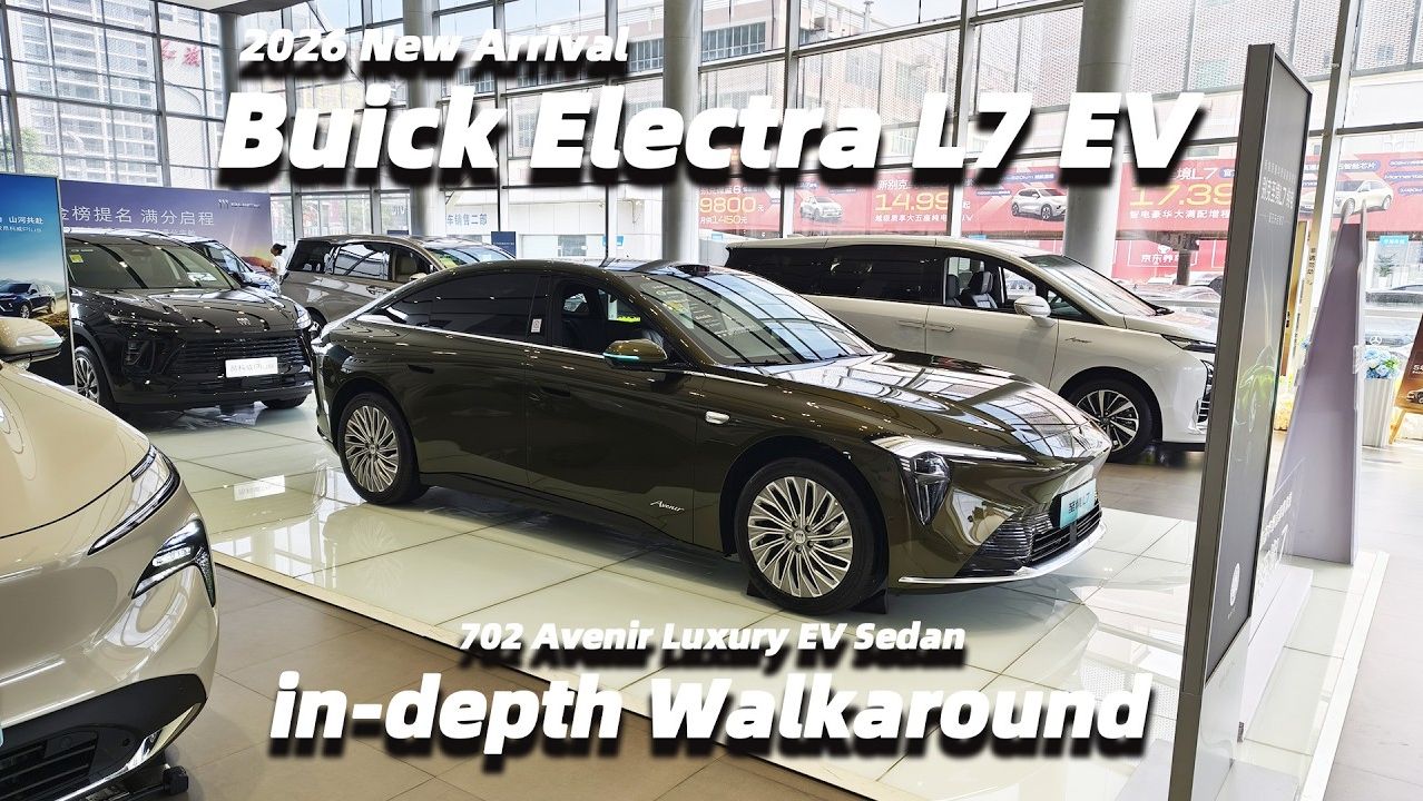 50. 2026 New Arrival Buick Electra L7 EV 702 Avenir Sedan In-depth Walkaround - Big Bear Test Car