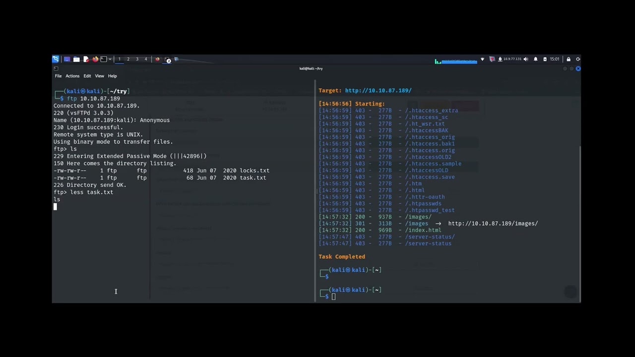 TryHackMe - Bounty Hacker / CTF \ Пентест с нуля