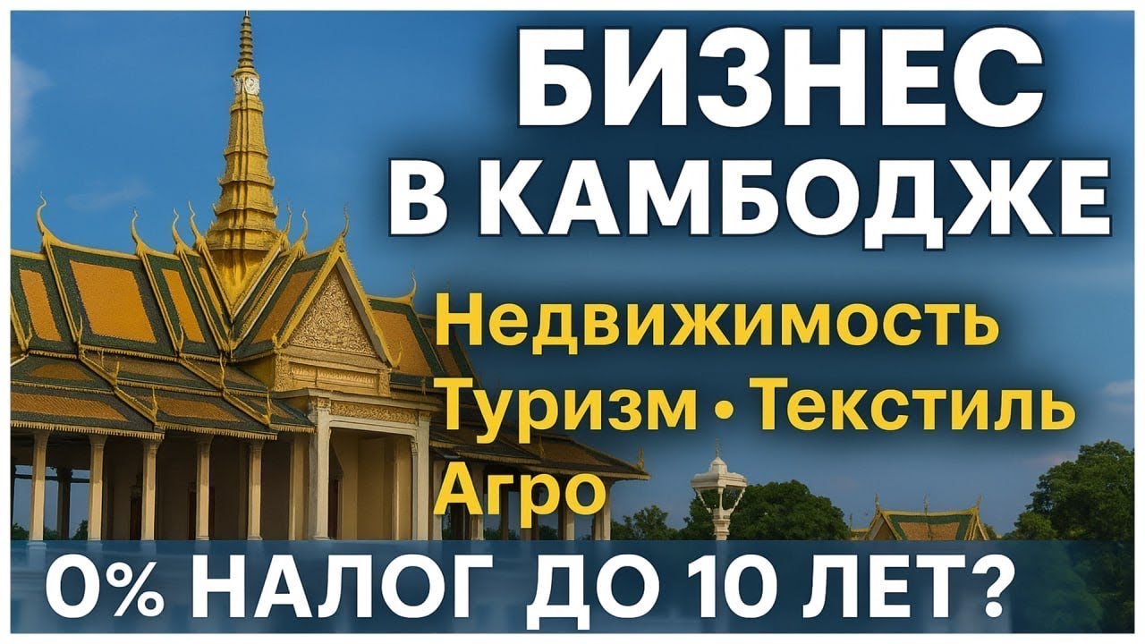 Лучшие бизнесы для открытия в Камбодже | Elena Malikova