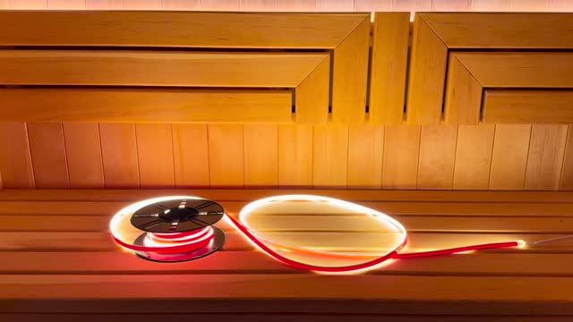 Обзор влагостойкой термостойкой диодной лента SteamLux LED White-original