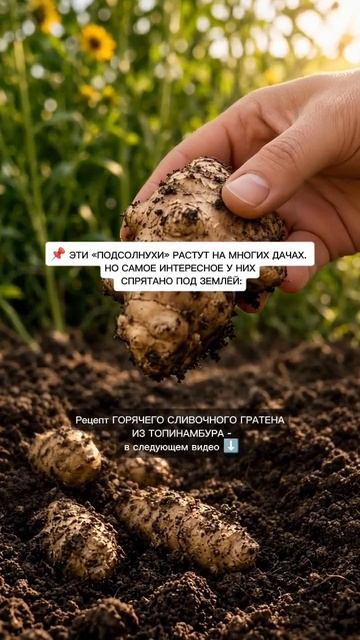 Польза топинамбура :