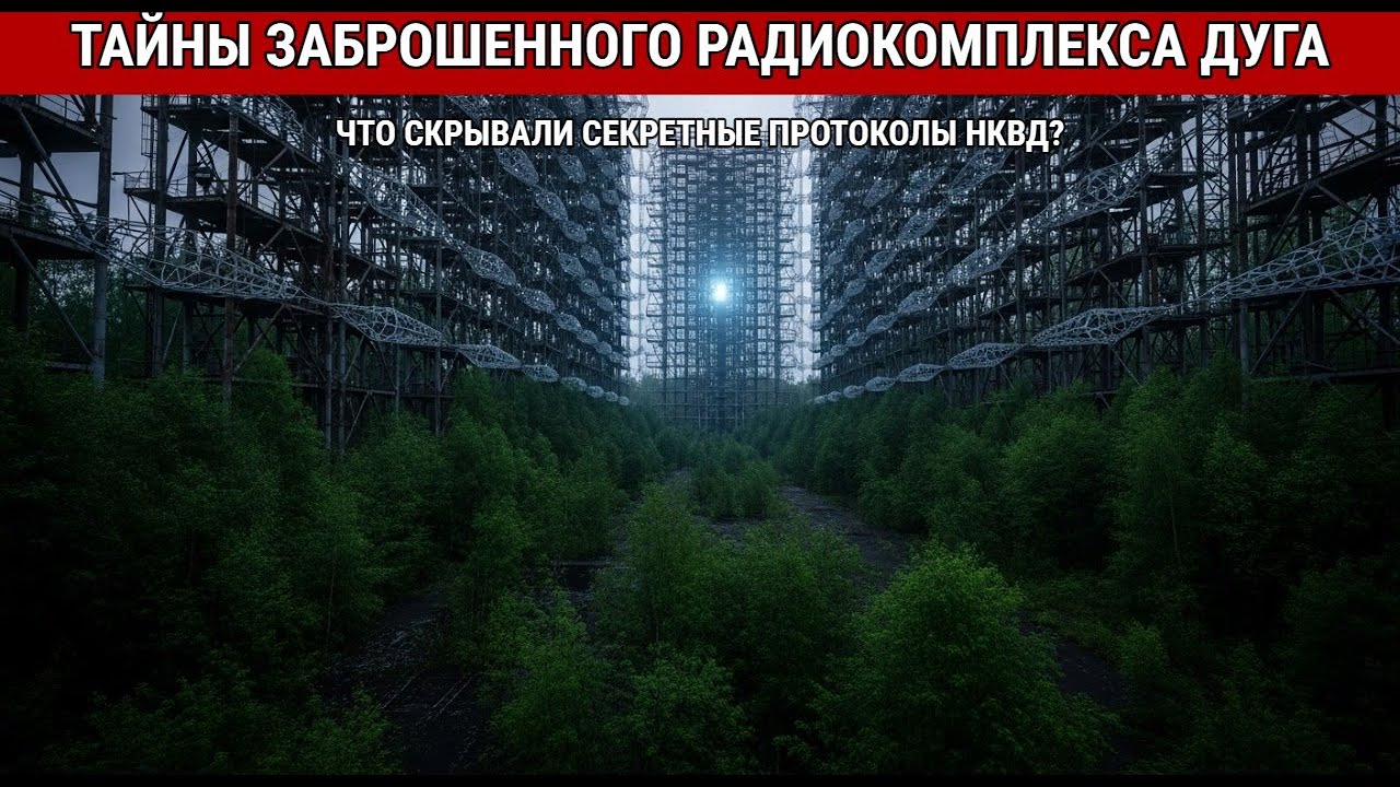 Тайны заброшенного радиокомплекса Дуга | Что скрывали секретные протоколы НКВД?