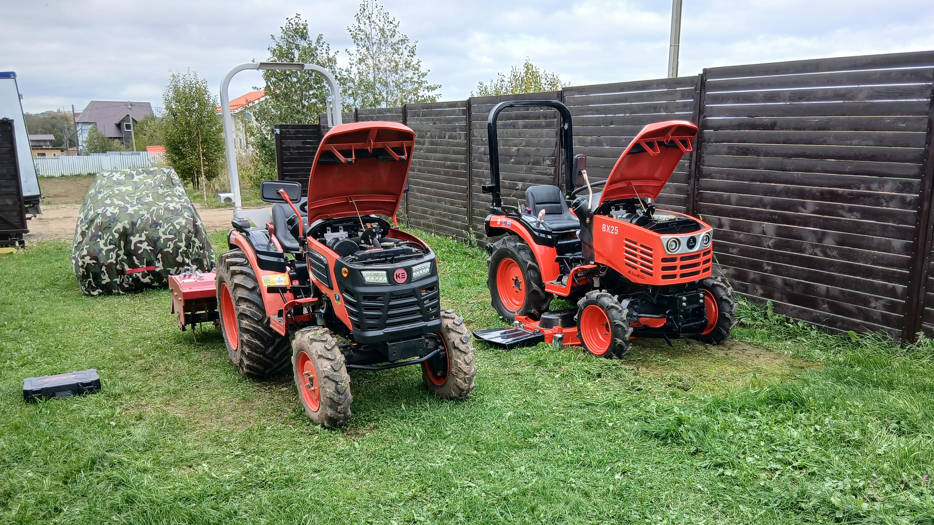 Минитрактор Кентавр Kubota T-4Kи Zimani BX25 небольшой обзор китайских минитракторов.