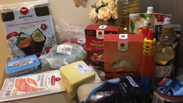 Продукты для РОЛЛОВ 😋 ОБЗОР.  Что нам будет нужно для роллов