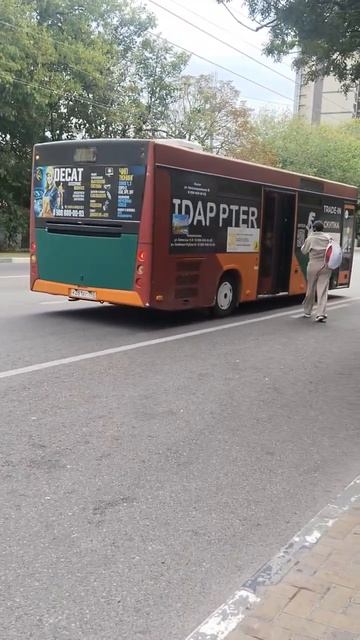 Автобус МАЗ 206 К 281 ЕС 93 на маршруте 30.