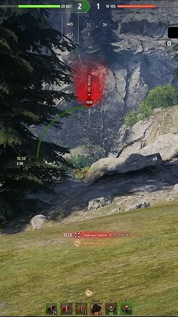 🤣КОРБЕН ПРОТИВ БАБАХИ😱 #wot #shorts #корбен #бабаха