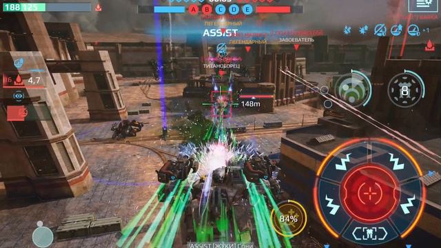 War Robots PvP 256