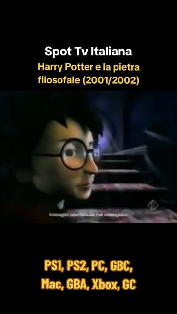 старая реклама игры Ps1 Гарри Поттер