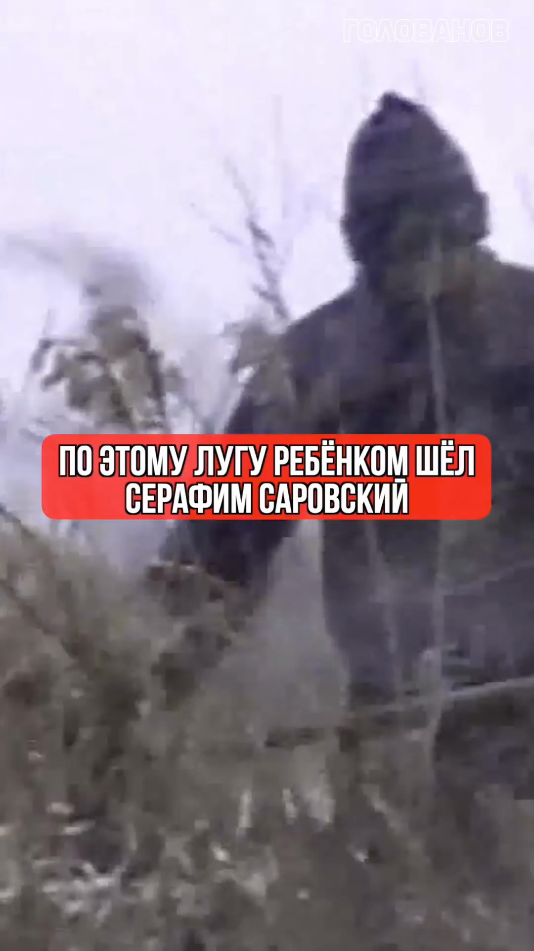 По этому лугу ребёнком шёл Серафим Саровский
