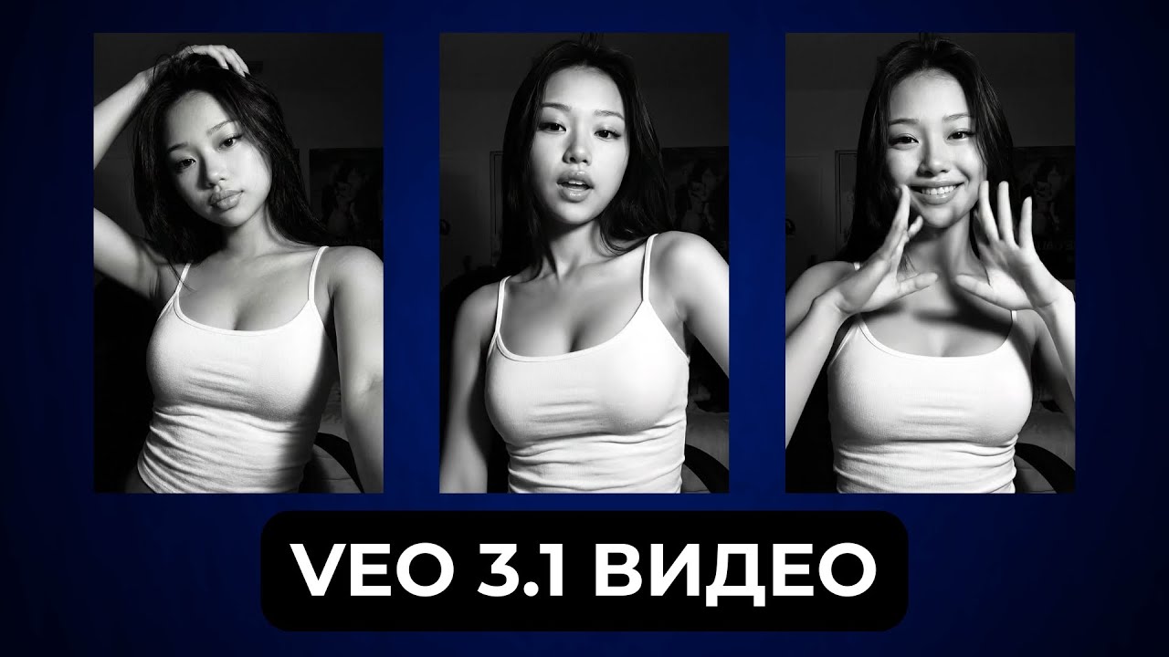 VEO 3.1: создание видео для ИИ-моделей с нуля