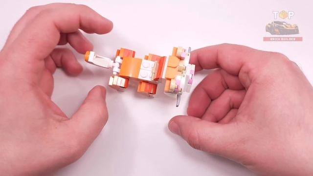 LEGO Creator Оранжевый кот (30714) — пошаговая инструкция по сборке