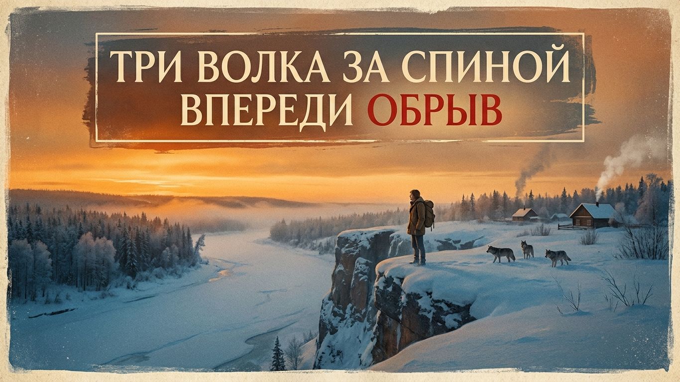 Канал 1 — Невидимый мост_Убегая от волков студент шагает на невидимый мост