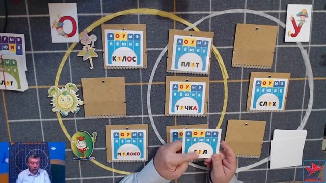 Видео 5. Результативная игра с кругами и карточками 