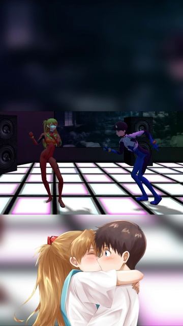 Let's Groove - Asuka X Shinji (Meme Dance) #letsgroove #groove #asuka #shinji #evangelion