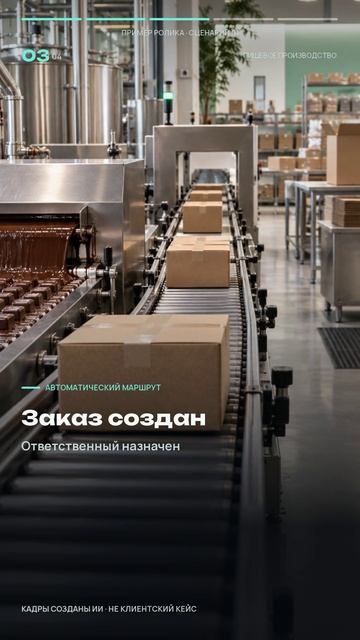 Заказ не должен жить в чате