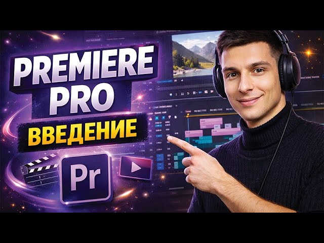 Premiere Pro с нуля — Урок 1: знакомство с программой и интерфейсом