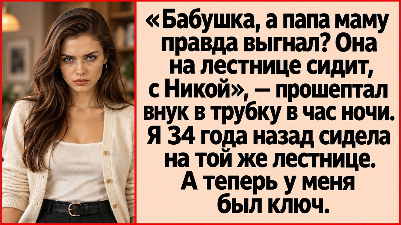 ИСТОРИИ ИЗ ЖИЗНИ/Бабушка, а папа маму правда выгнал?/Аудиорассказы аудиокниги свекровь муж мать