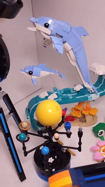 LEGO Creator Милый пасхальный кролик (30716) против хомячка с цветком (31376)