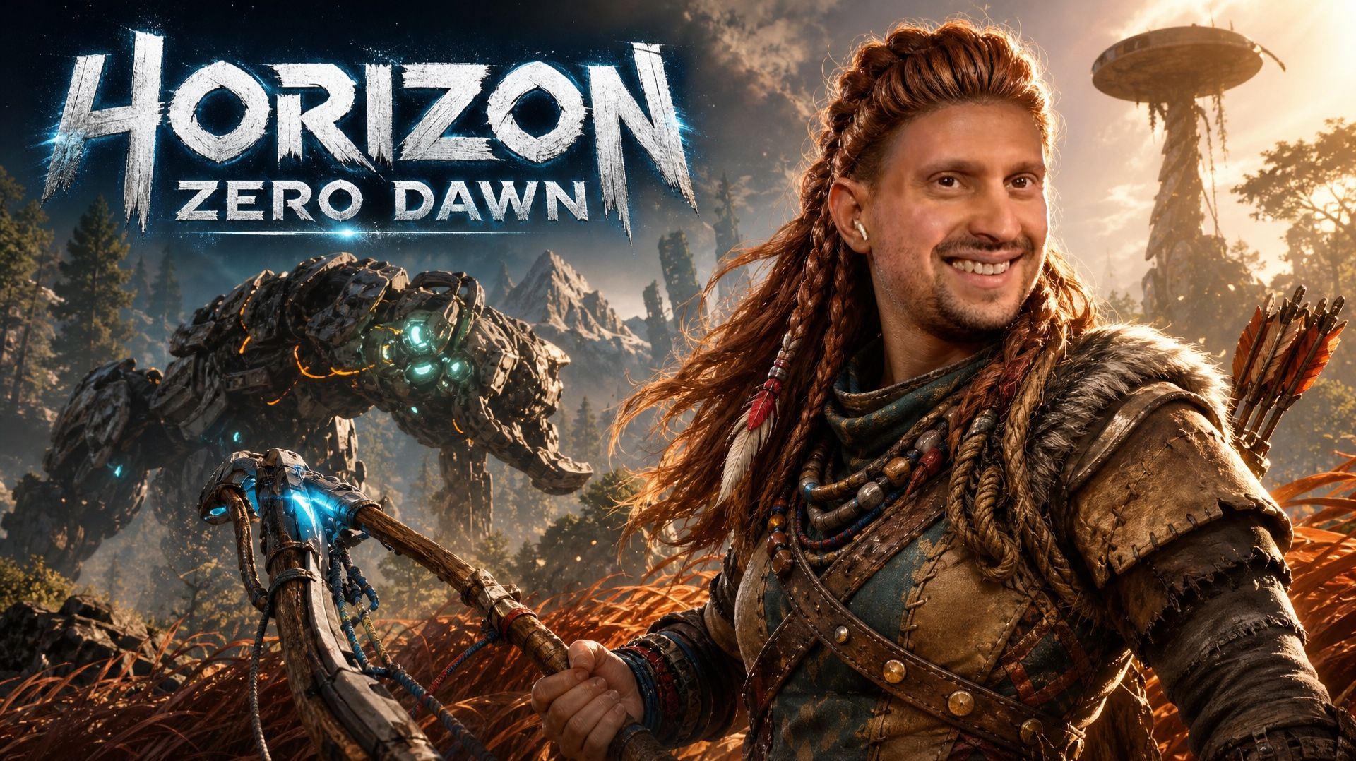ГОРЯЧАЯ РЫЖЕНЬКАЯ 🤖 СТРИМ АУК 🤖 Horizon Zero Dawn Remastered #стрим 1