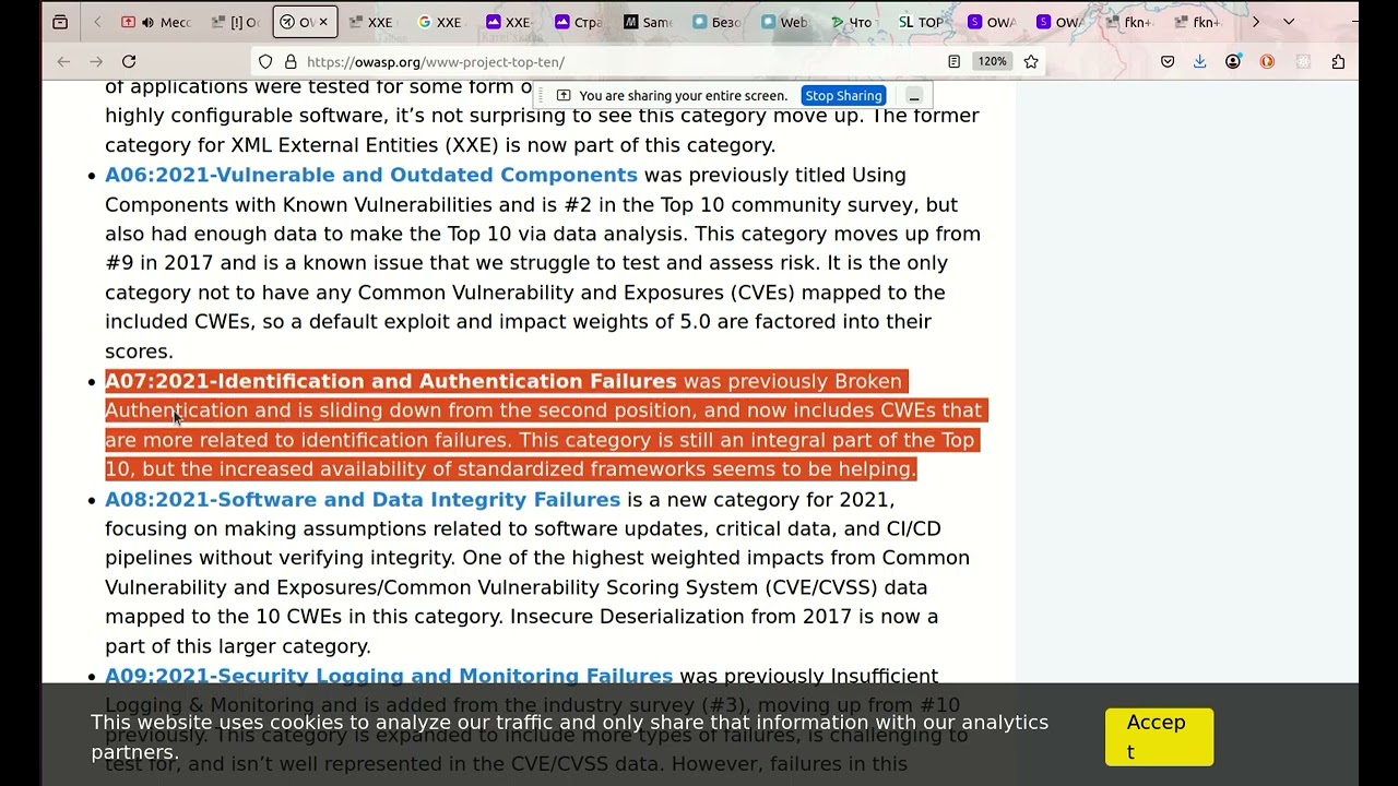OWASP Обзор и комментарии к списку основных уязвимостей