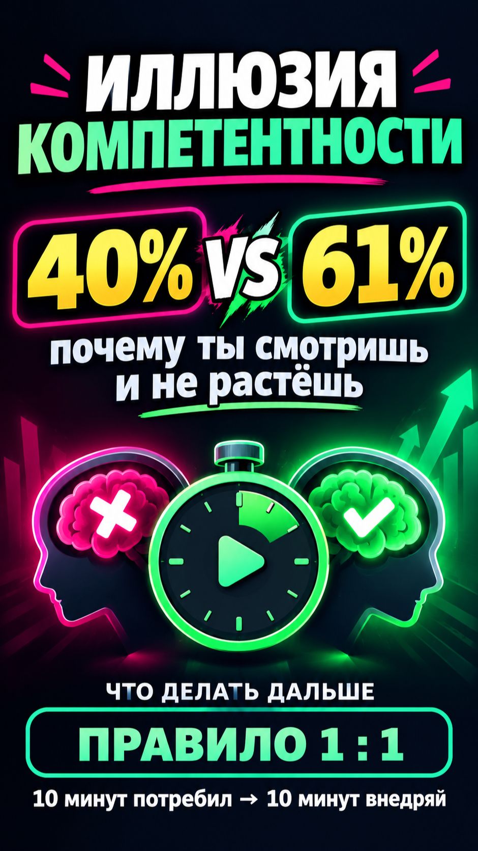 Иллюзия компетентности: главная ловушка самообразования