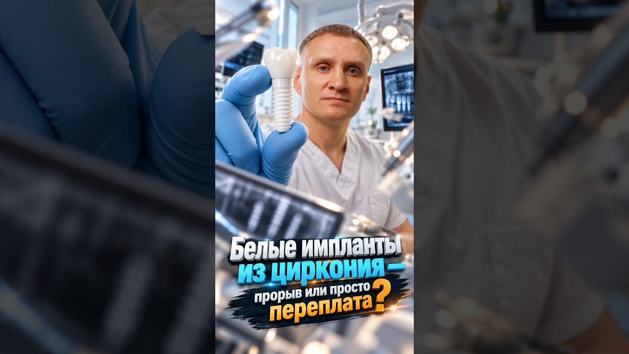 Белые импланты из циркония — прорыв или просто переплат?