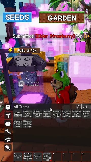 Как ЛЕГКО получить ИНКУБАТОР ДЛЯ ПЕТА в игре ВЫРАСТИ САД роблокс | Grow A Garden Roblox | Фурнитура