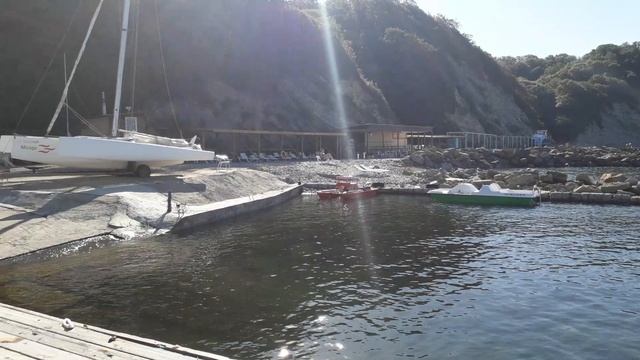 Чёрное море. База яхт-клуба Черномор, коттеджный посёлок Айдар. Куда поехать отдохнуть, развлечься.