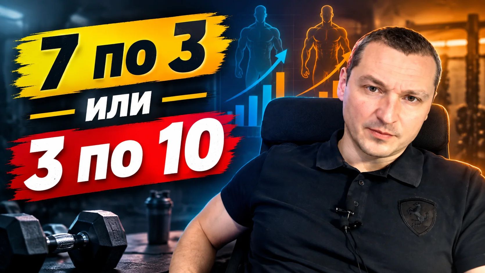 Влияние на мышечную массу и силу двух методик / Научный эксперимент
