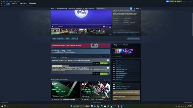How To Download & Install FC 27 On Windows PC - Step By Step [iJyre9sZ6A8] (1080p)