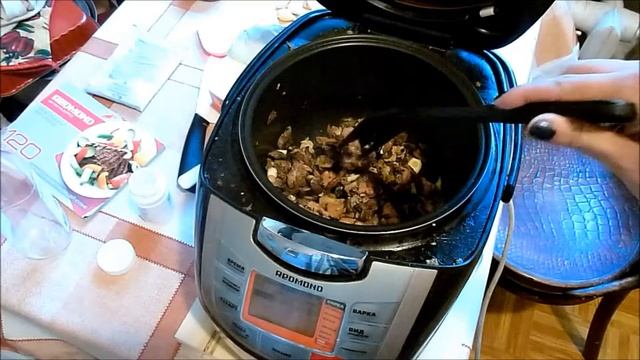 Сливочный жульен с грибами и курицей в мультиварке