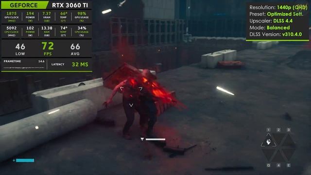 RTX 3060 Ti On Control Resonant _ 1440p & 1080p Optimized + Ray Tracing + MFG
