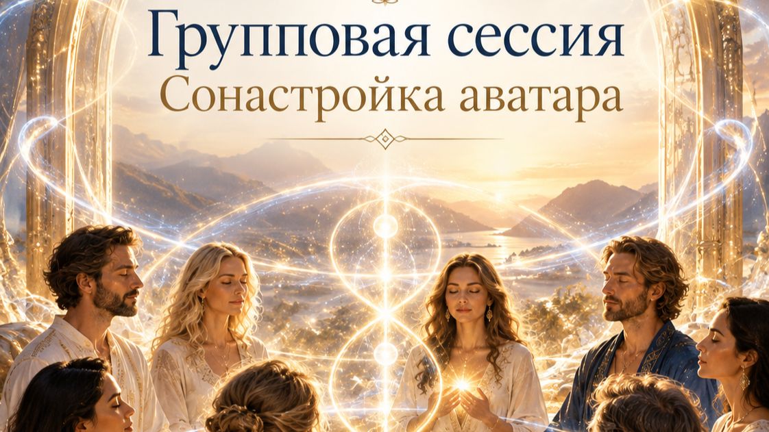 28.09.2026 Групповая сессия Сонастройка аватара