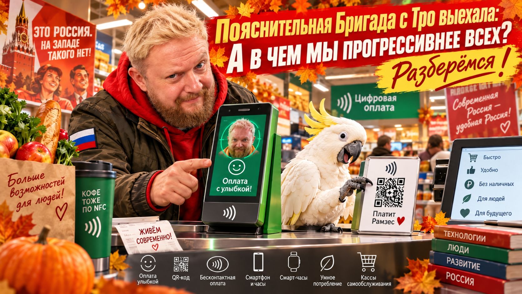 А в чем Россия прогрессивнее всех? Пояснительная Бригада с Тро выехала! Разберёмся!