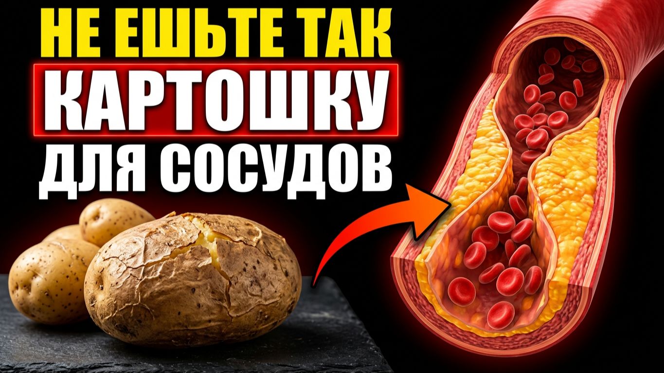 ВСЕ едят КАРТОШКУ неправильно! Вот что творит с СОСУДАМИ после 60