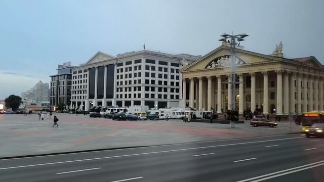Минск из окна автобуса 26.09.26.