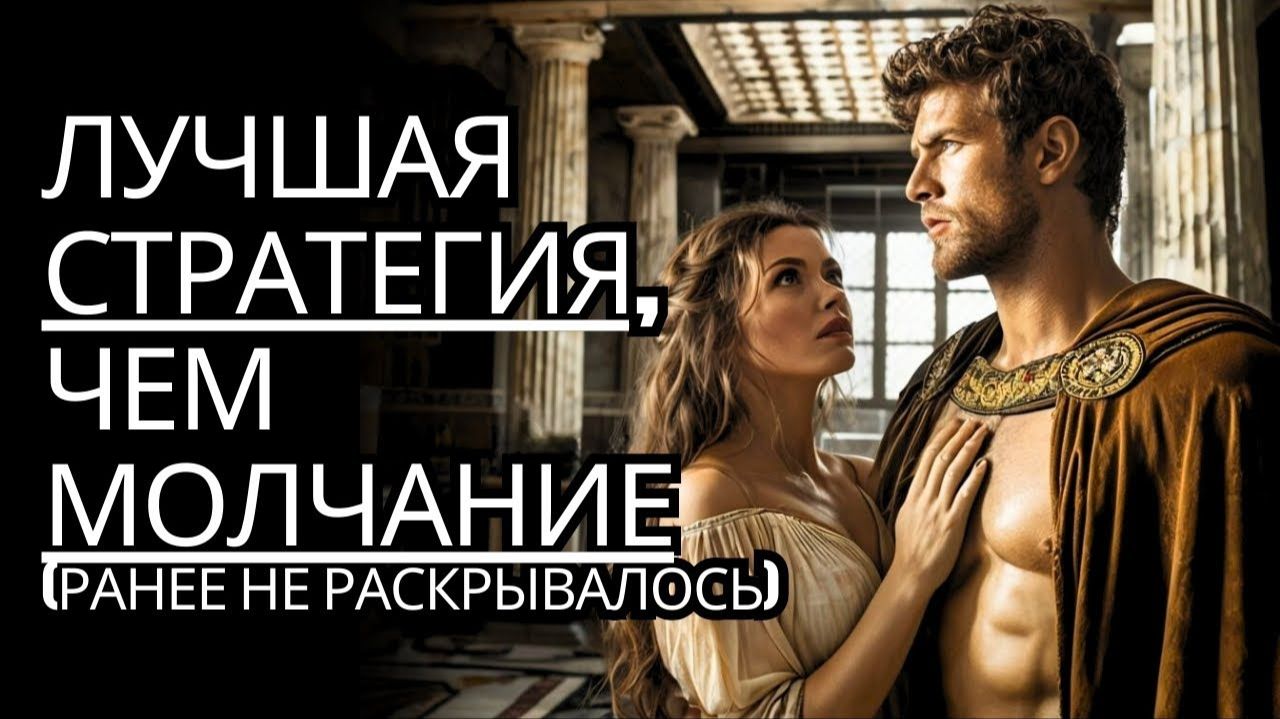 Откройте для себя стратегию лучше, чем молчание.... РАНЬШЕ НИКОГДА НЕ РАСКРЫВАЛОСЬ # СТОИЦИЗМ