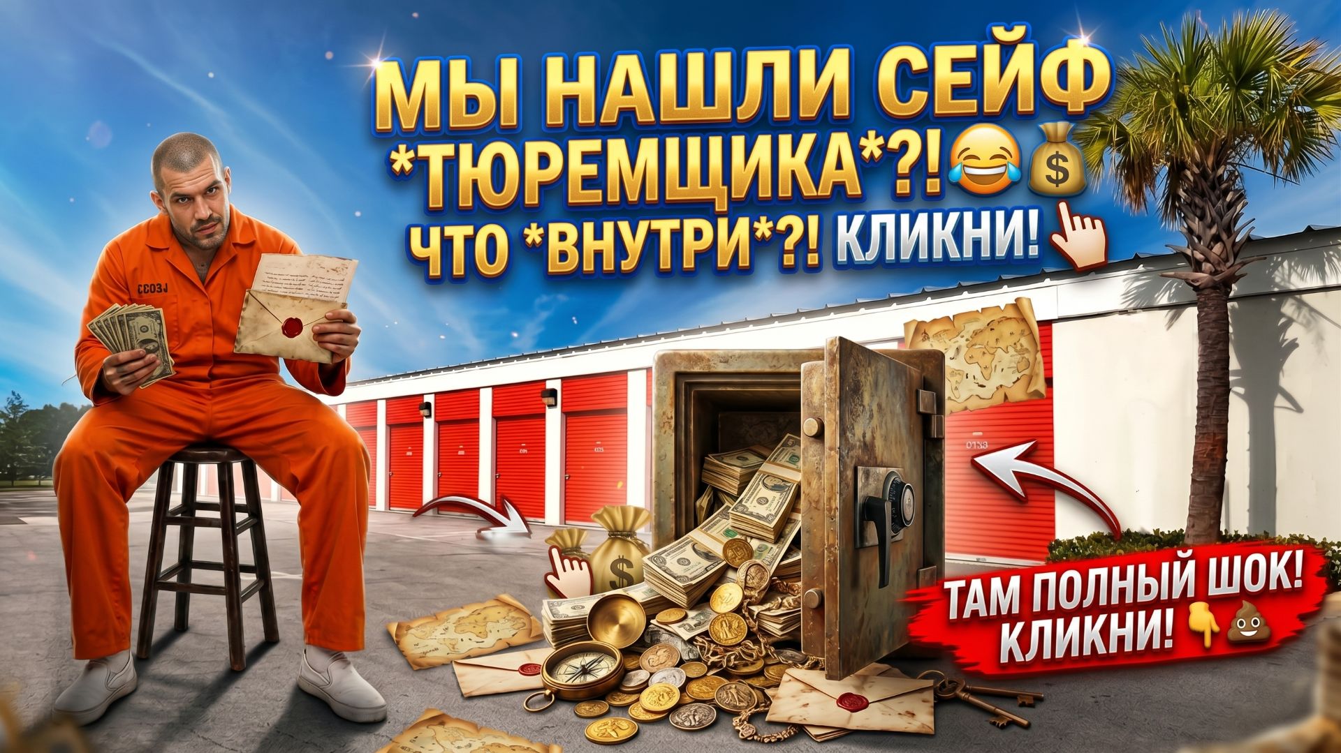 Письма в тюрьму с деньгами, вскрыли старый сейф. Повезло!