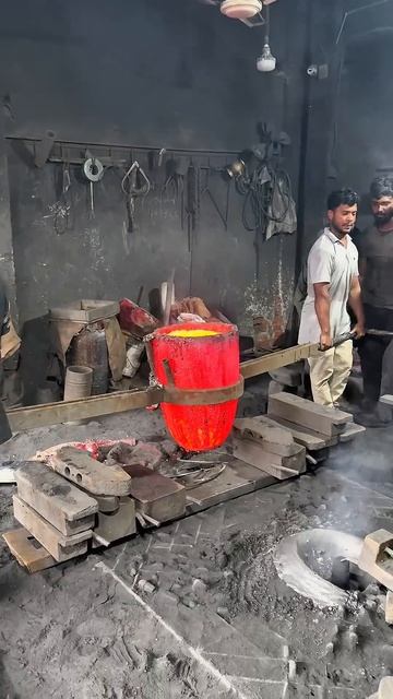 Процесс производства гребных винтов на заводе
