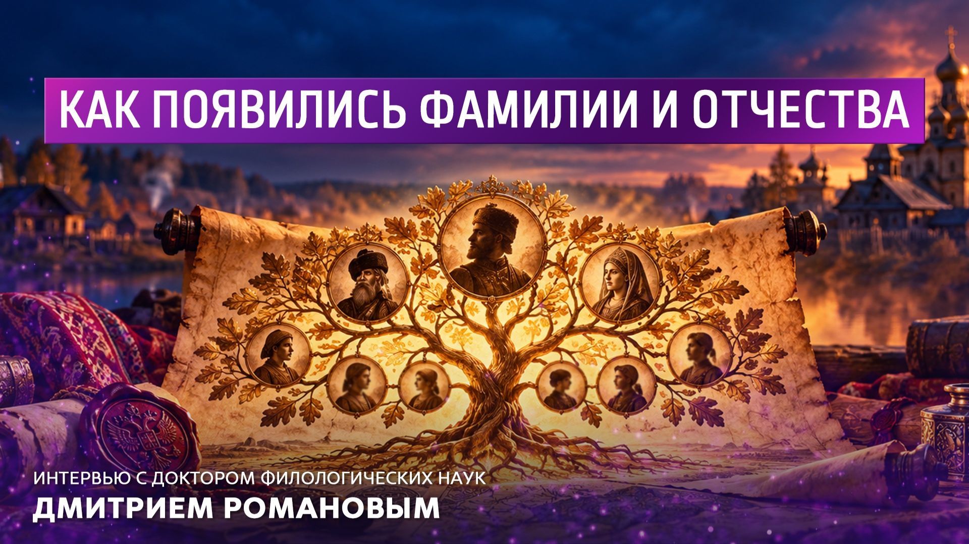 Как появились фамилии и отчества. Интервью с доктором филологических наук Дмитрием Романовым