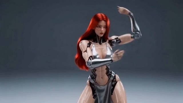 Женщина-робот танцует - иллюстрации к песням группы 
