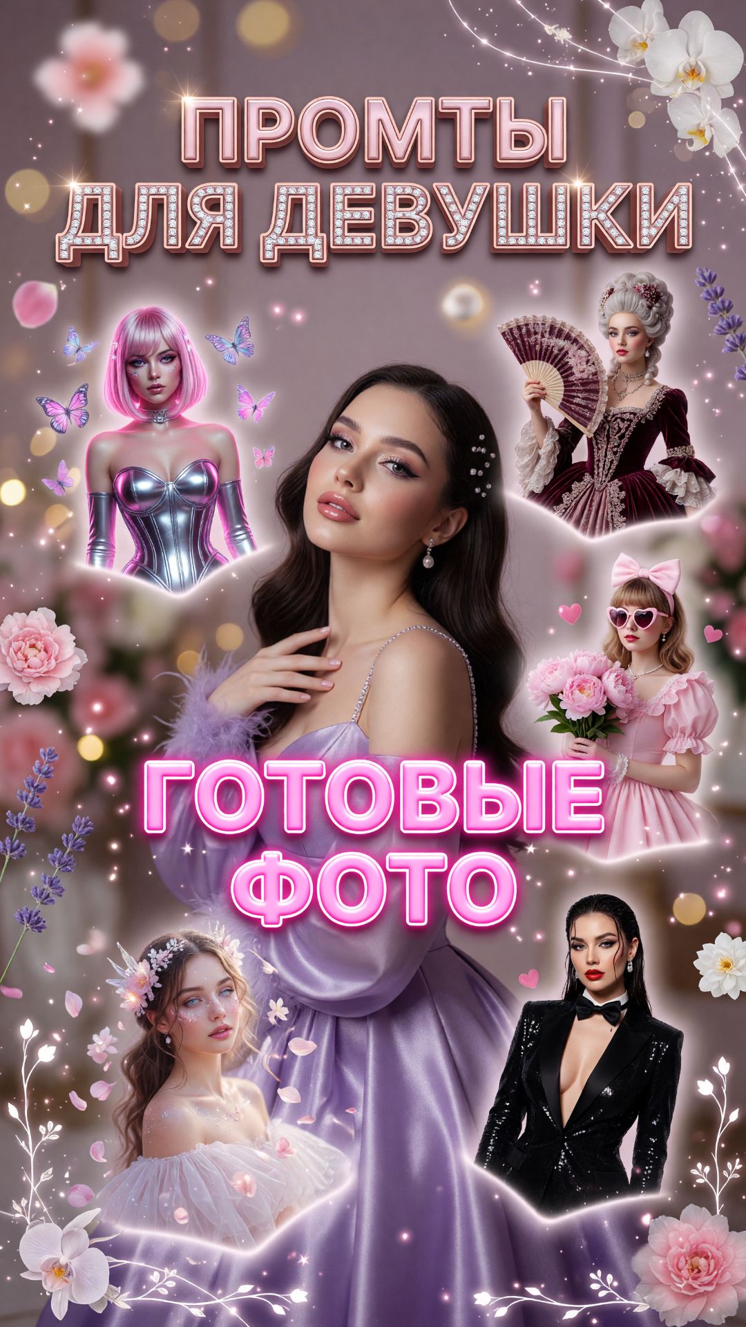 промпты девушка