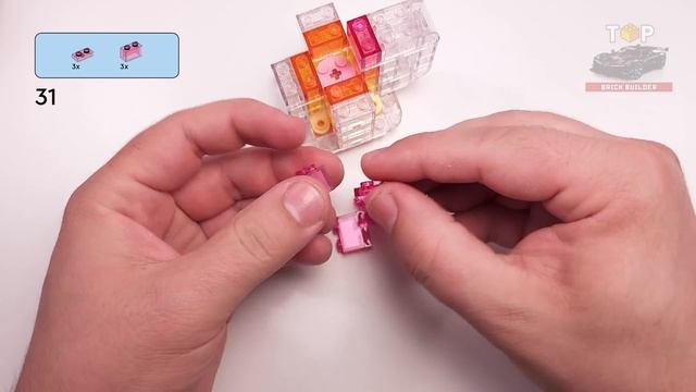 LEGO Creator Смузи в банке (31383) Альтернативная сборка для флорального декора Флакон духов