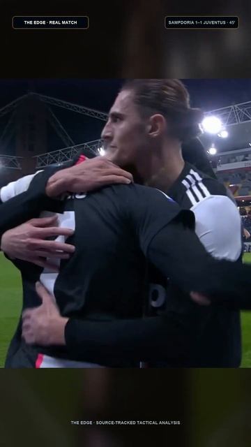 Ronaldo Was Already Above Him  | Cross Or Leap? #Shorts