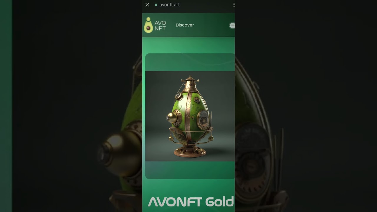 Видеоинструкция: как авторизоваться на маркетплейсе AVONFT и купить NFT-арты shorts