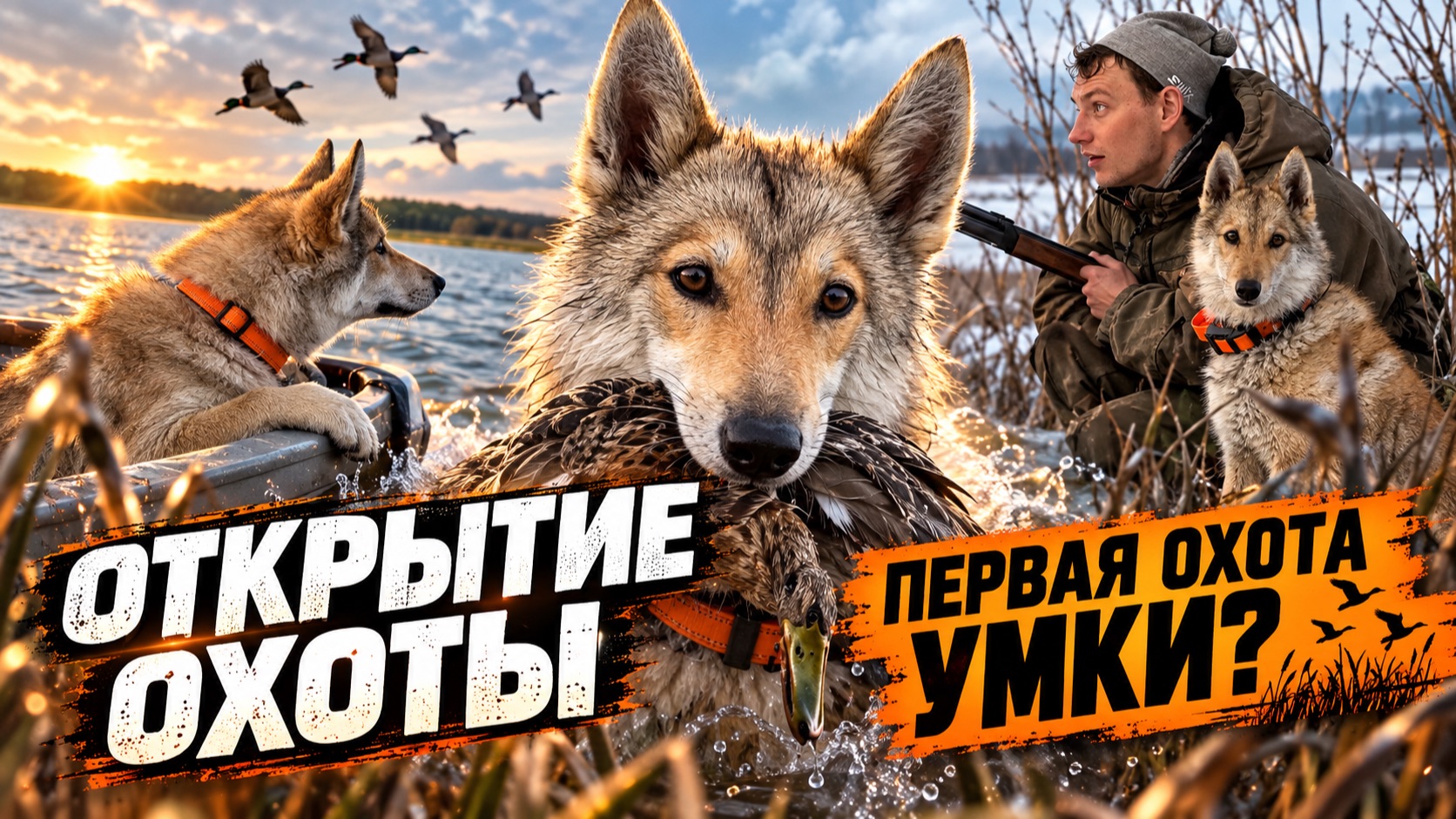 Первый выход сезона: как Умка поведет себя на настоящей охоте?